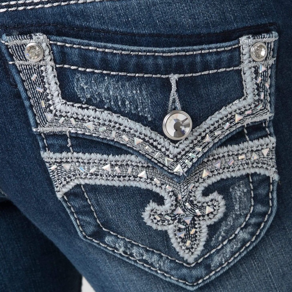 ROCK REVIVAL Luz Easy Straight Stretch Jean